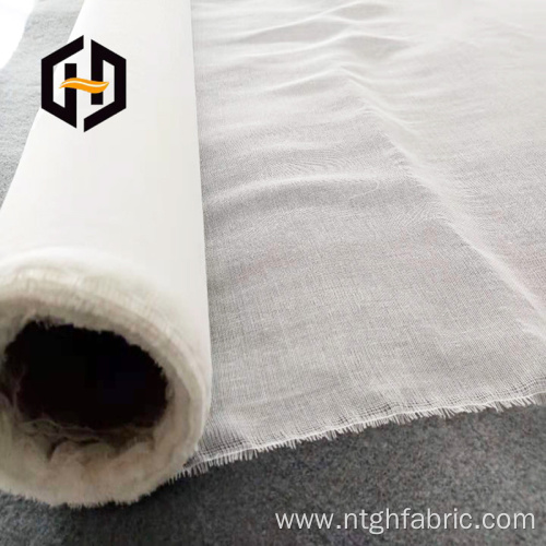 Pvc vinyl polyester scrim greige fabric for wallcoverings